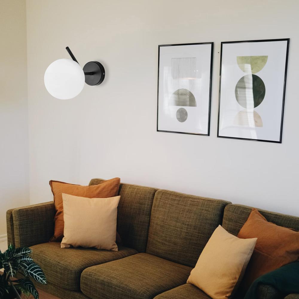 Vägglampa G099-1W Svart