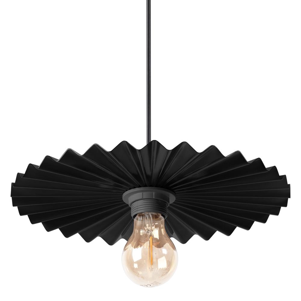 VÄGGLAMPA VÄGGLAMPE APP1355-1W Svart 30 cm