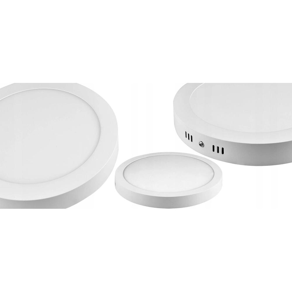 INFÄLLD RUND LED-PANEL VIT 42W
