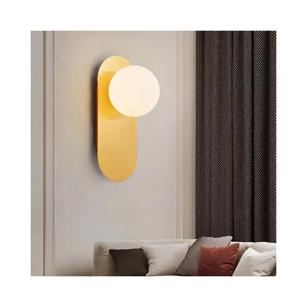 Vägglampa APP1587-1W Guld