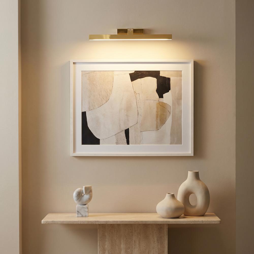 Badrum vägg LED-lampa SWE005-1W 58cm GOLD