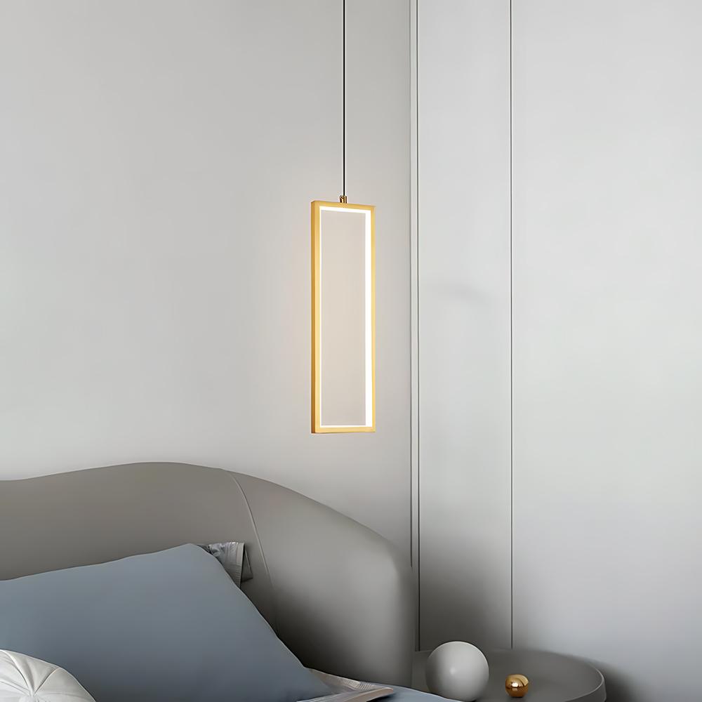 TAKLAMPA HÄNGENDE LED LHJ084-1CP GULD