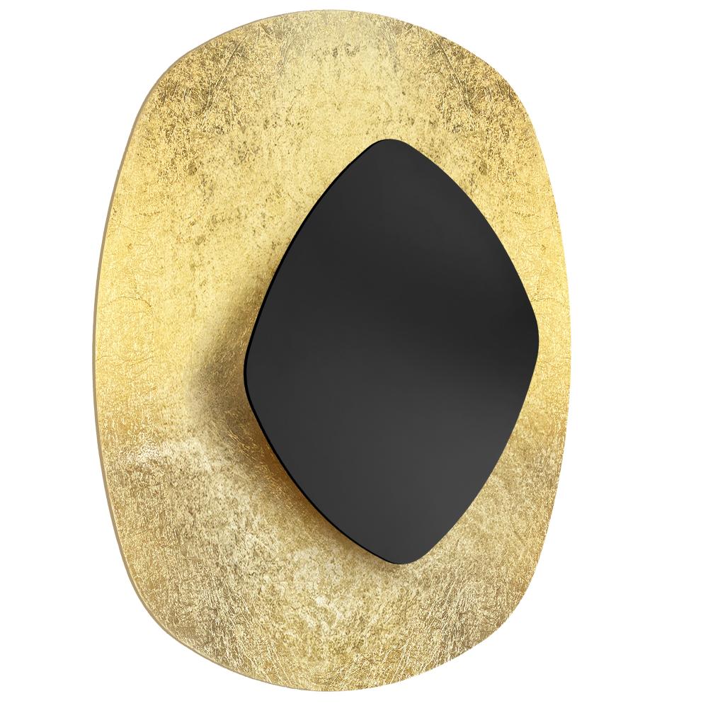 VÄGGLAMPA VÄGGLYKTA APP1270 SVART/GULD