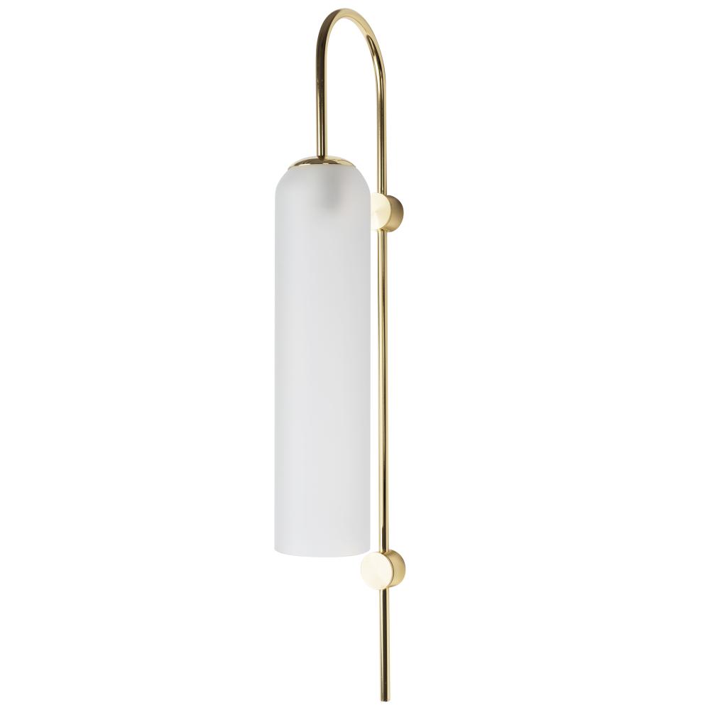 Vägglampa Väggarmatur Glas APP664-1W Guld