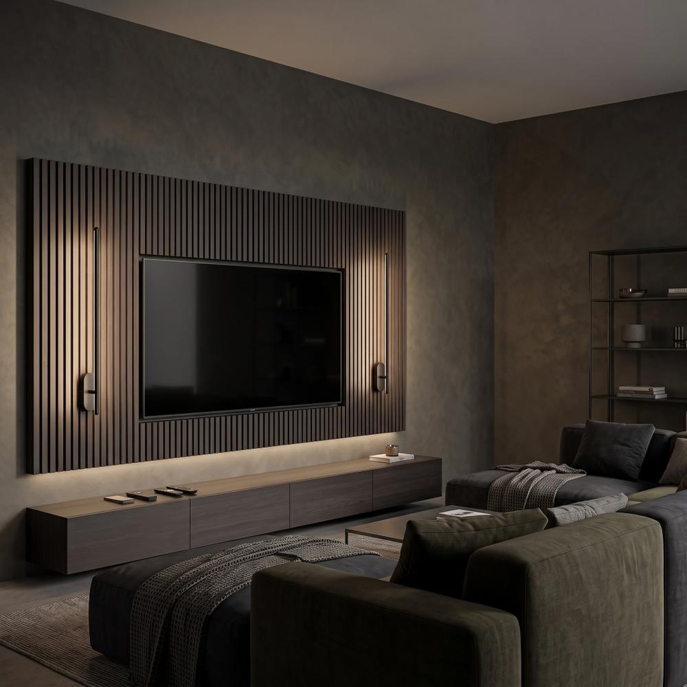 VÄGGLAMPA TILL VARDAGSRUM LED NEUTRAL 12W 92CM APP584-1W