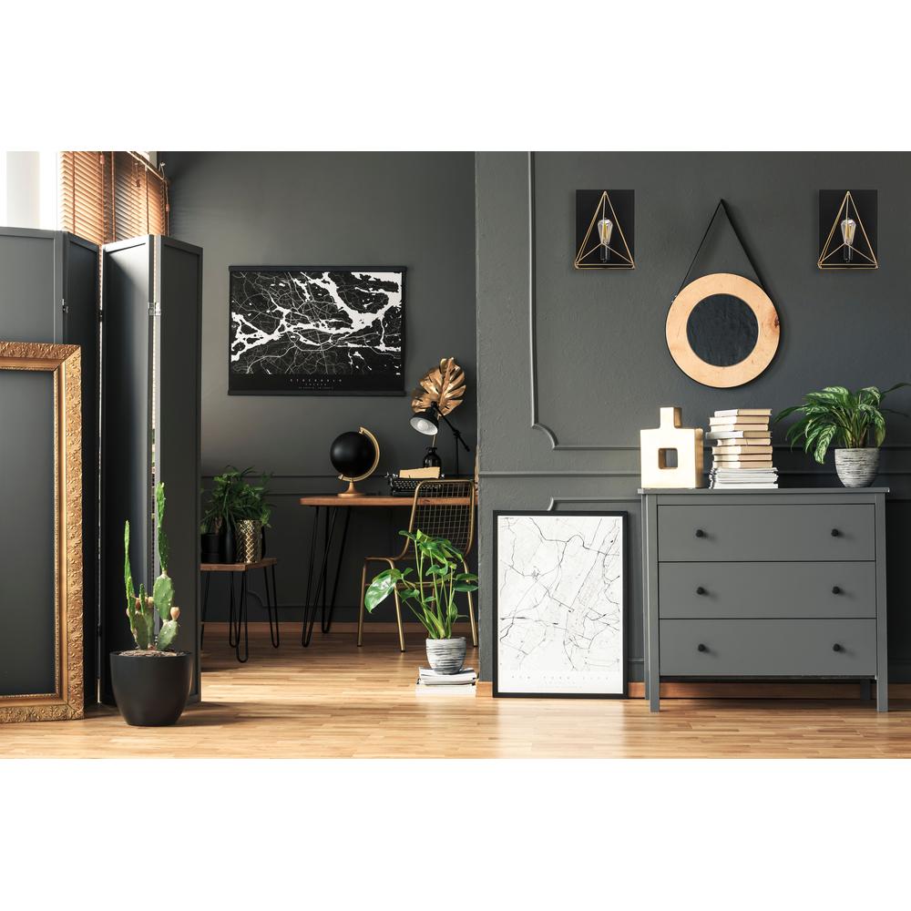 Vägglampa Kinkiet App1095-1W Svart