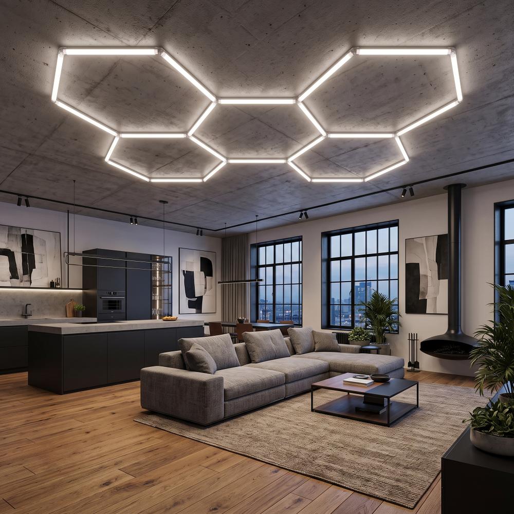 HEXAGON LED lámpa JNH051-H White