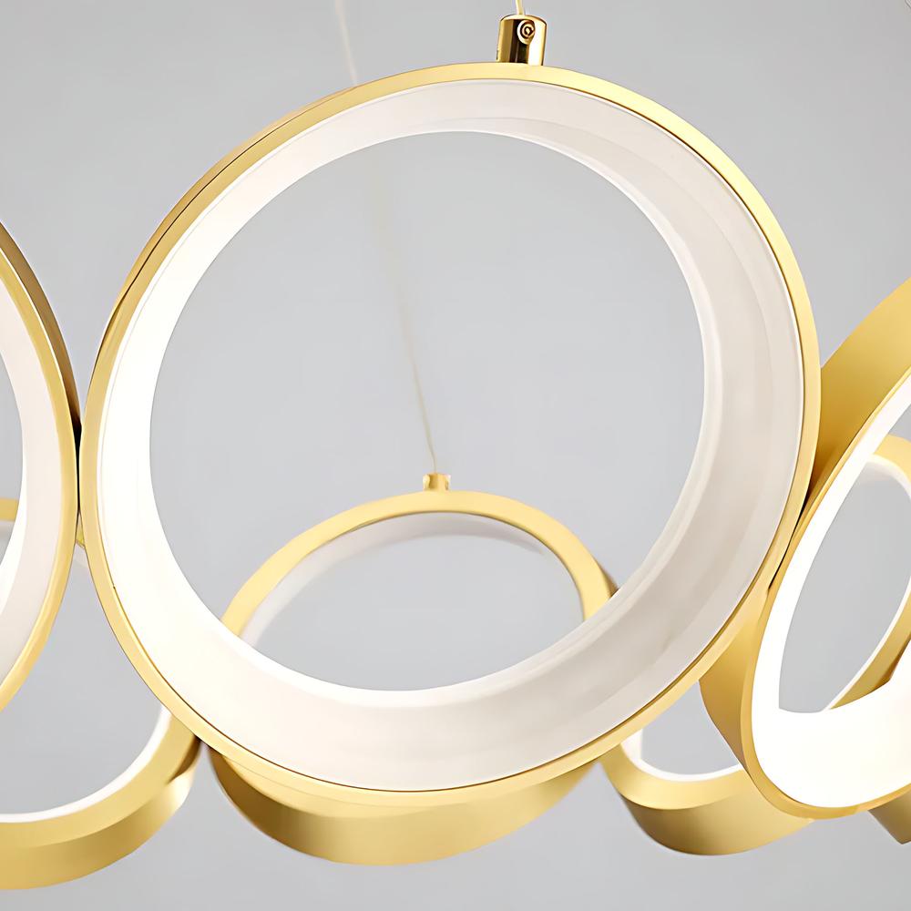 HÄNGLAMPA LED APP1800-CP BORSTAT GULD