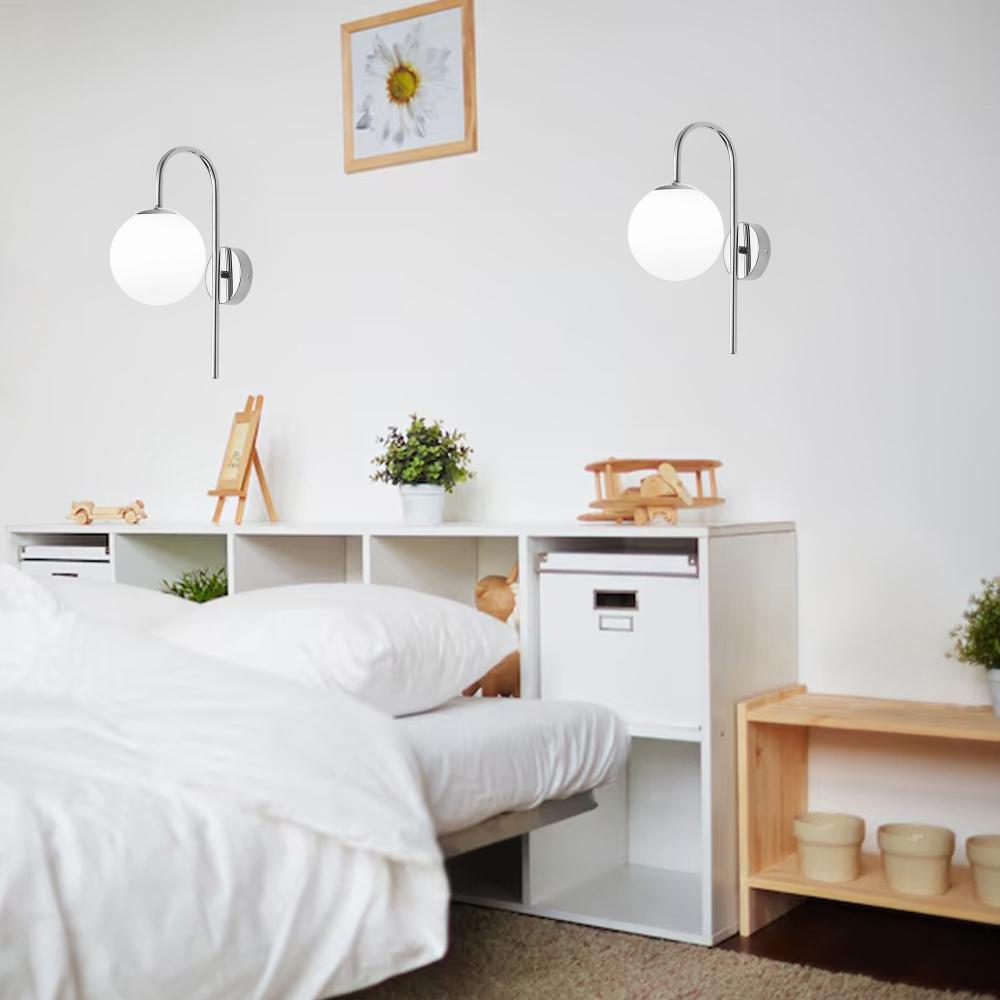Vägglampa G092-1W Krom