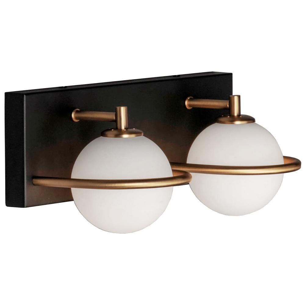 VÄGGLAMPA VÄGGLJUS APP1221-2W Svart