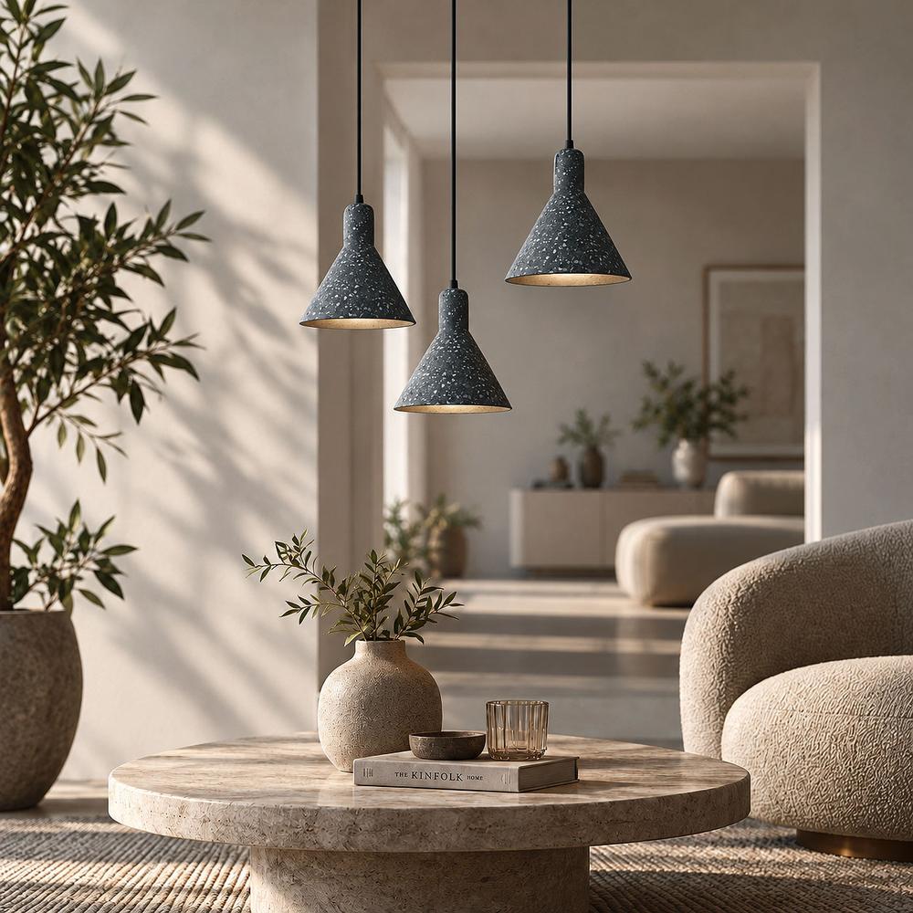 Lampa Wisząca Betonowa APP995-1CP
