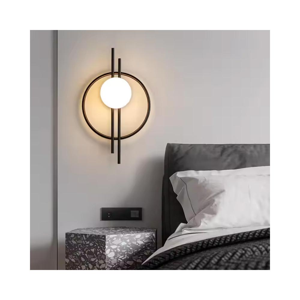 VÄGGLAMPA VÄGGLAMPA APP1435-W SVART