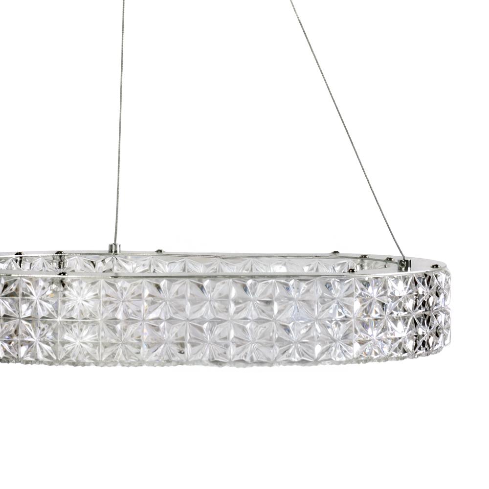 HÄNGLANDE LED-LAMPA MS005-CP 50 cm Krom