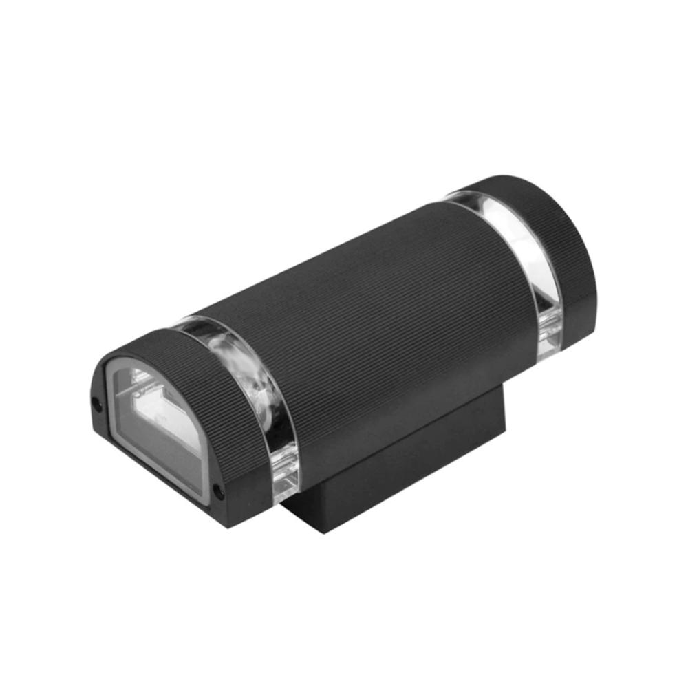 Halvrund Fasadlampa FSBD014A Svart