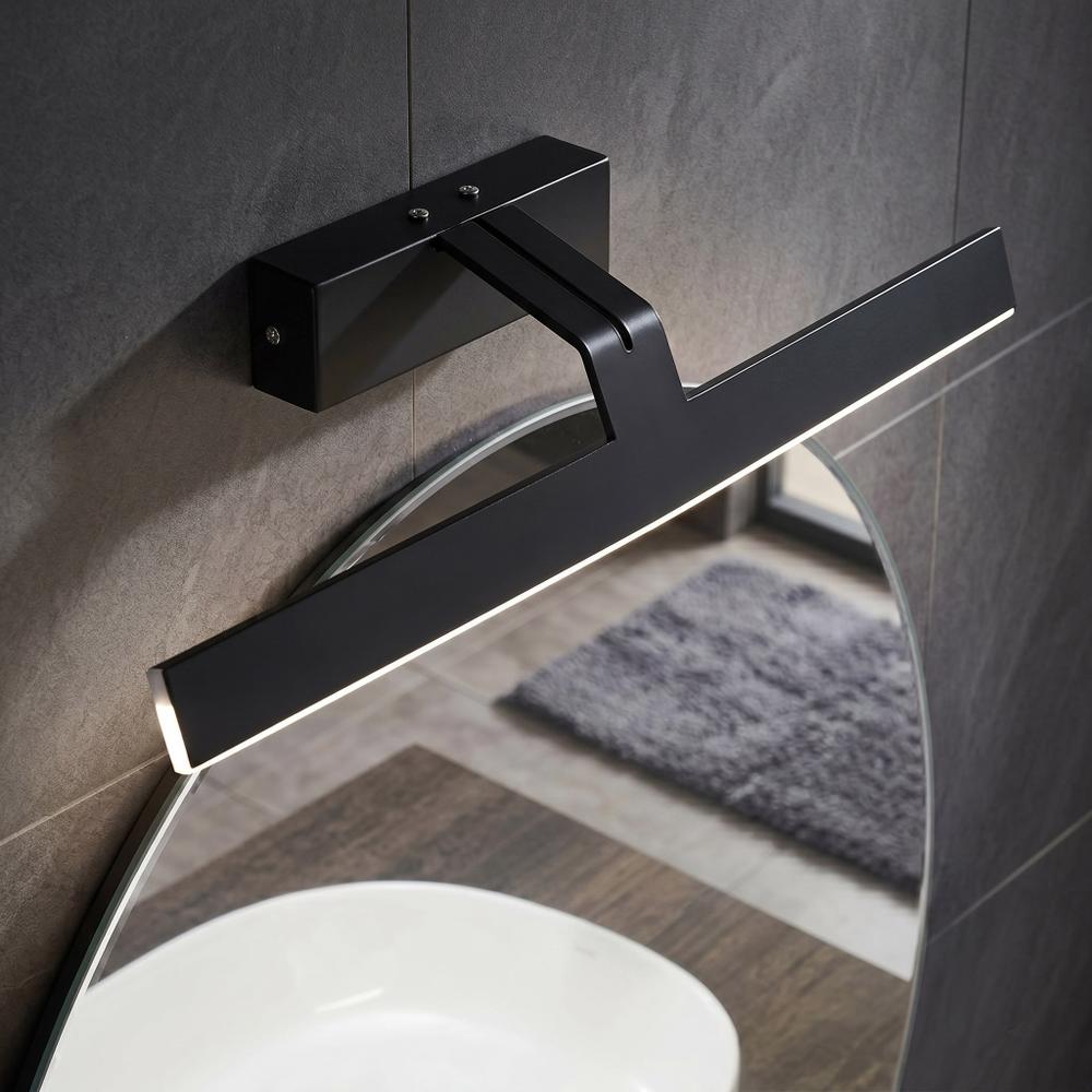 Badrum vägg LED-lampa SWE010-1W 43cm BLACK