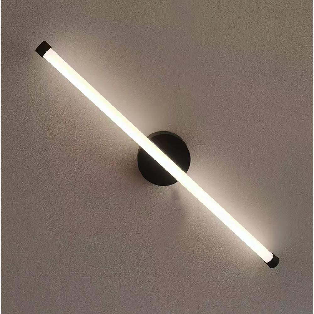 VÄGGLAMPA LED LHJ069-W SVART