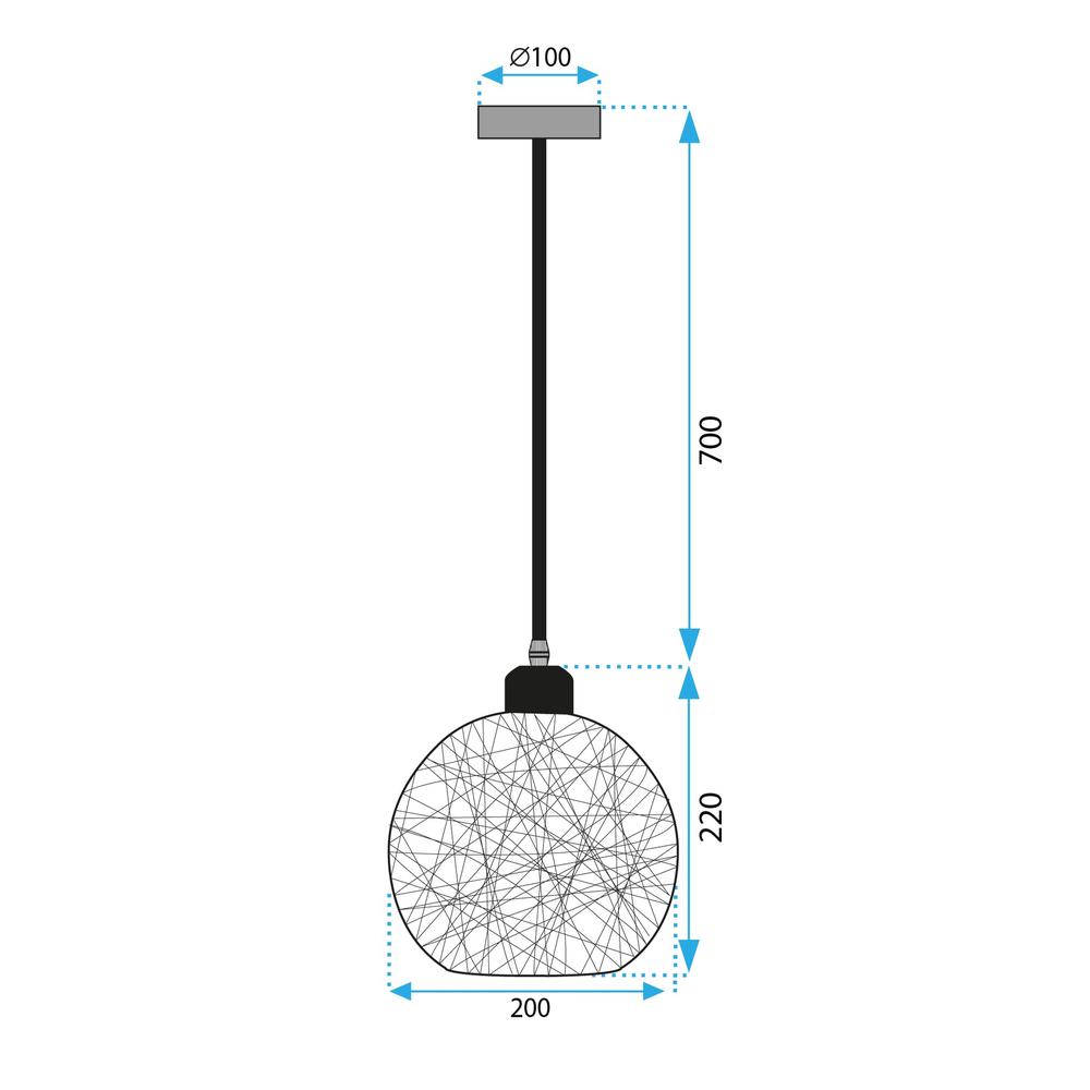 Boho Hängande Lampa APP1320-1CP
