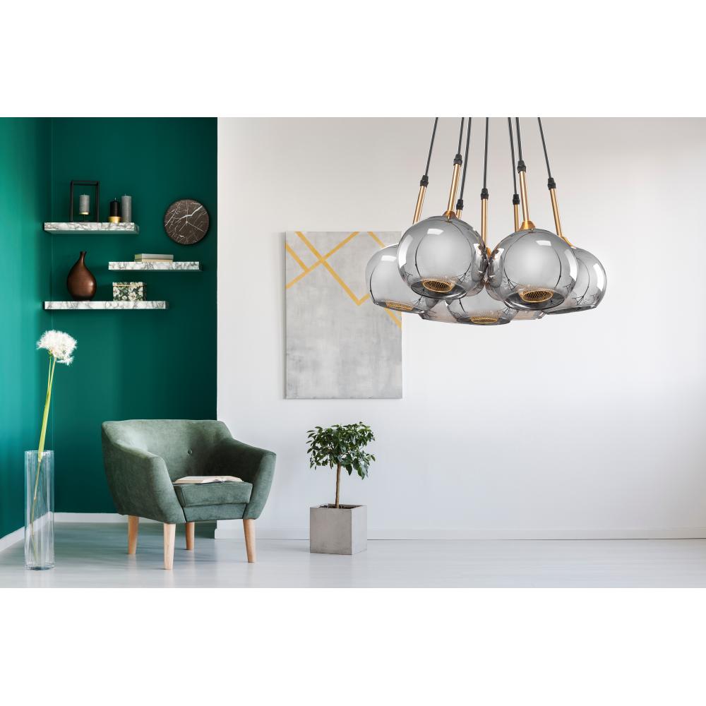 Taklampa Hängande Glas Klot APP898-7CP