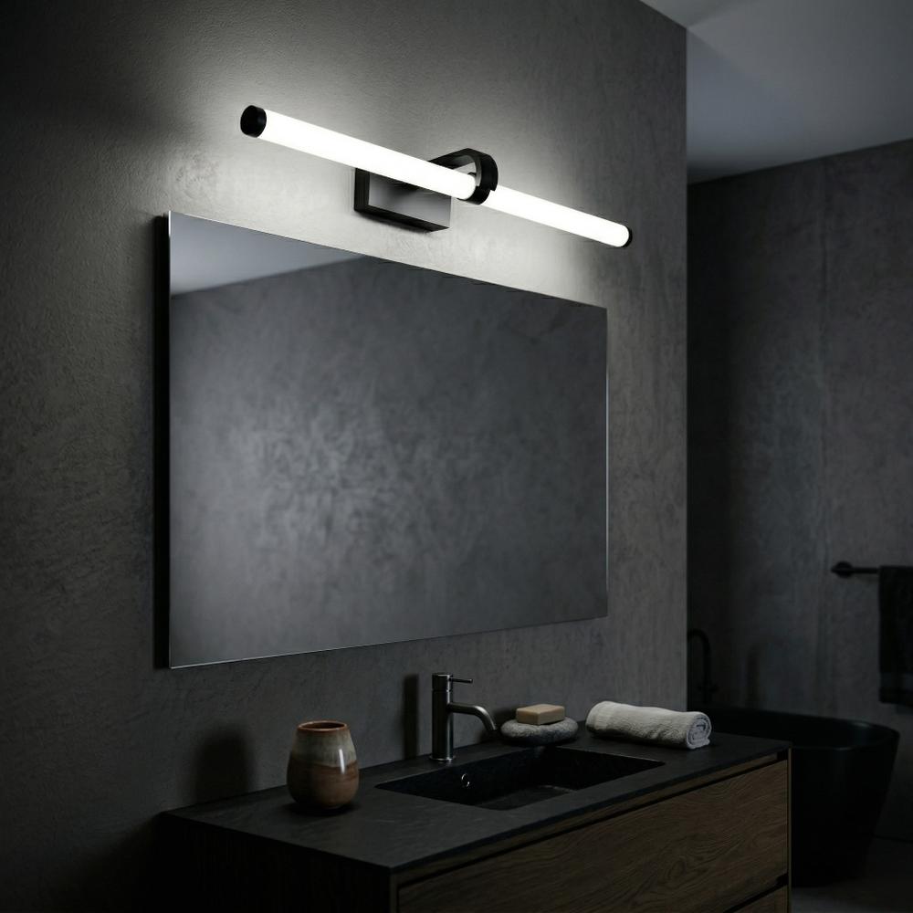 Badrum vägg LED-lampa APP1888-1W 60cm BLACK