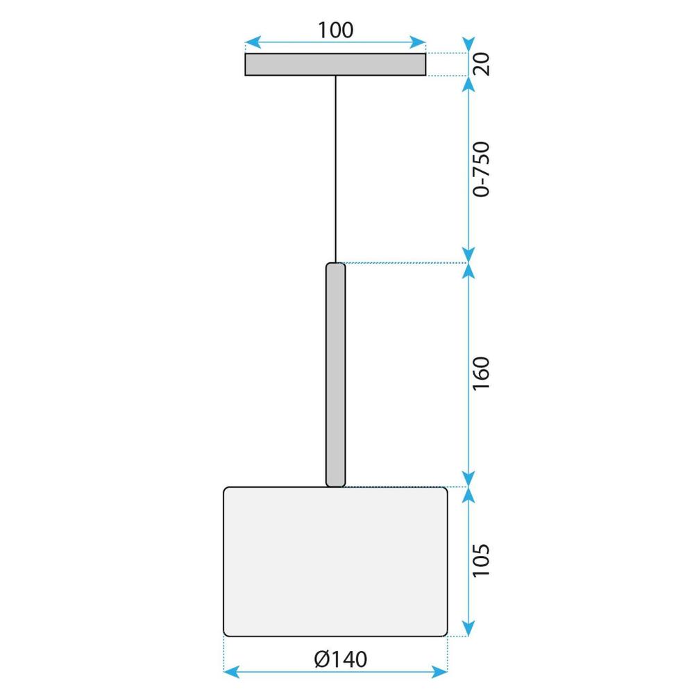 Lampada da soffitto APP1698-1CP Chrome