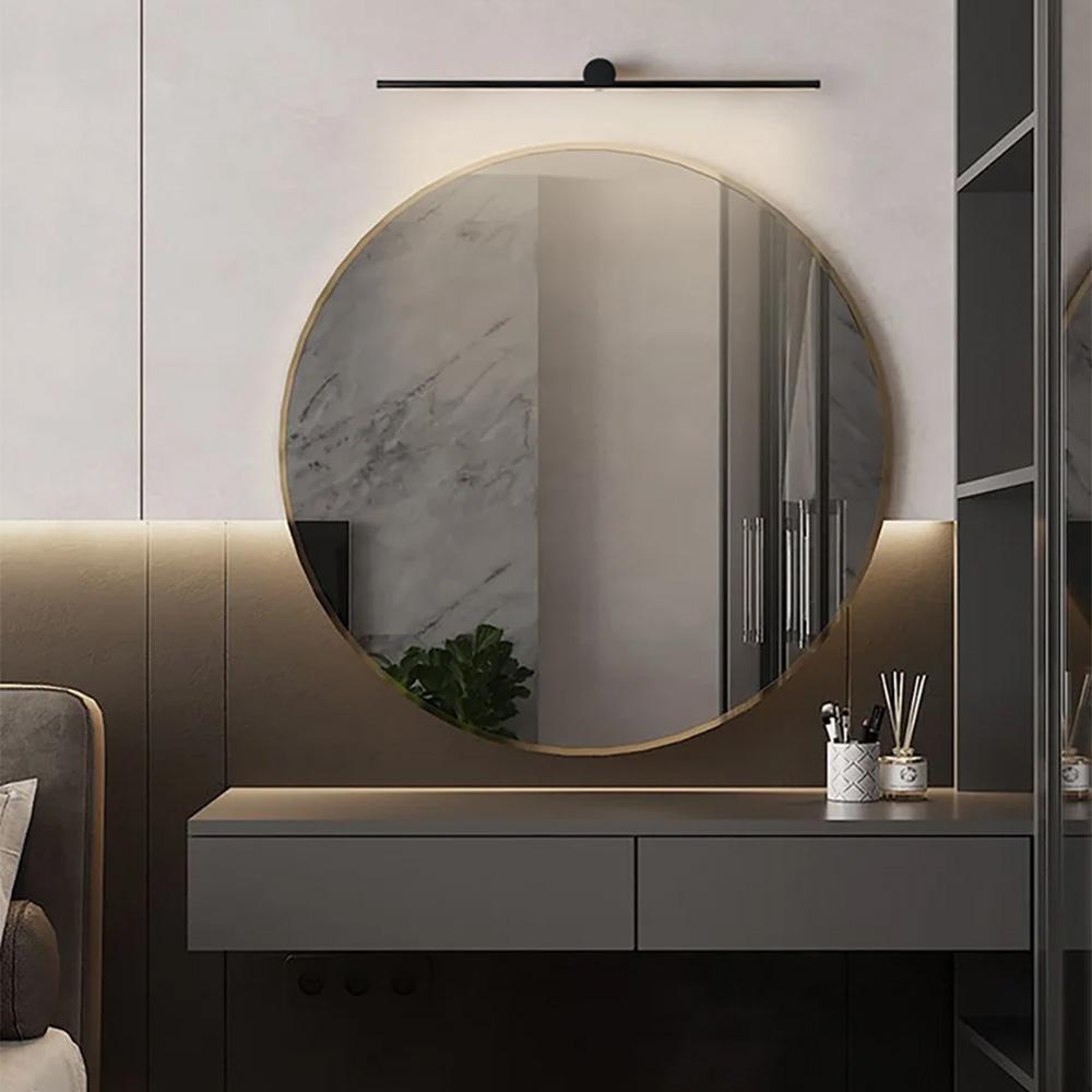 LED-VÄGGLAMPA FÖR BADRUM 40CM APP1341-W Svart