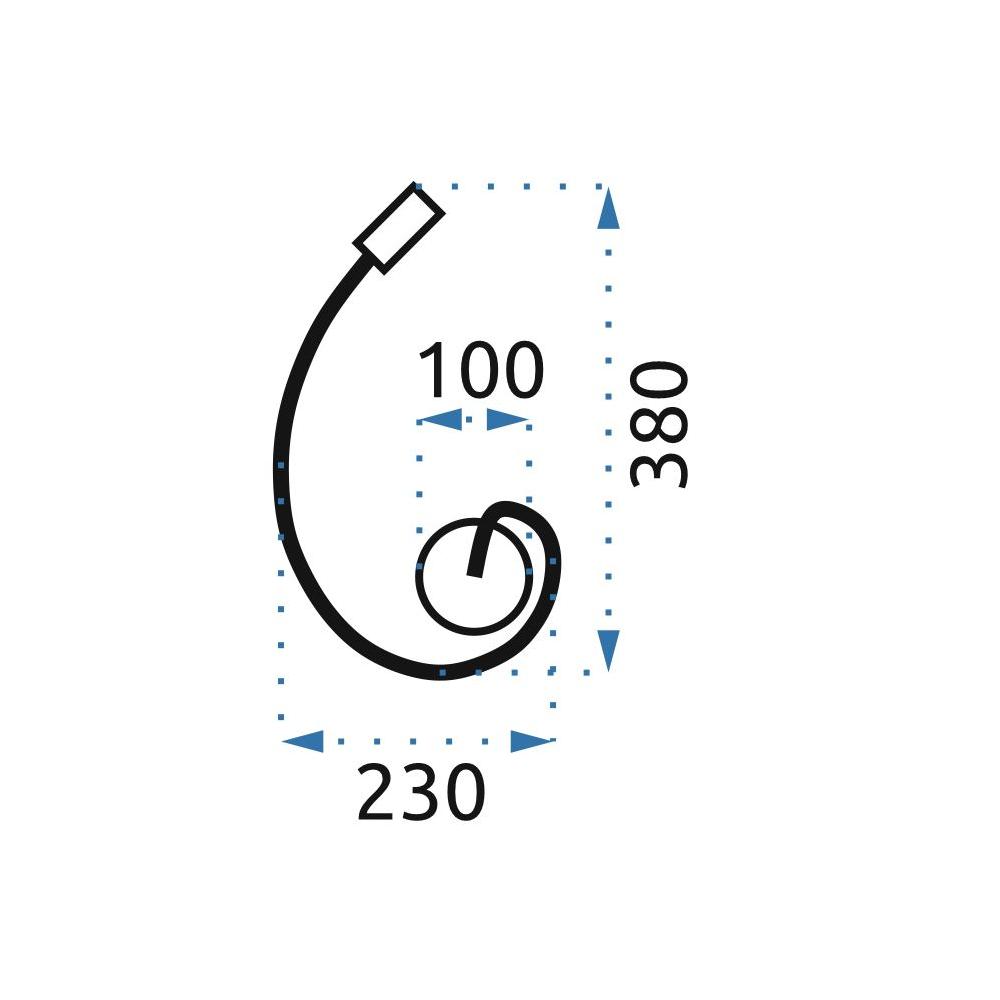 Vägglampa Väggarmatur Loft APP743-1W