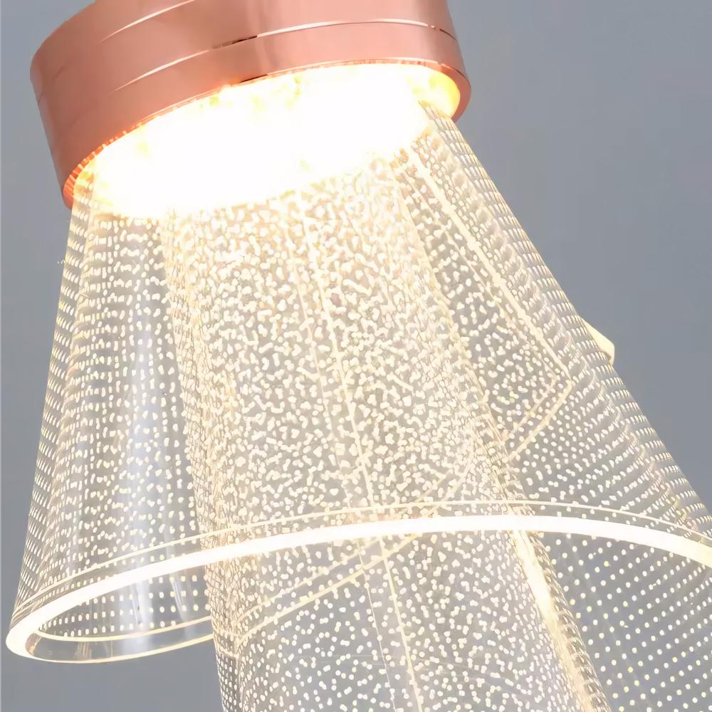 VÄGGLAMPA VÄGGLAMPA APP1766-1W ROSÉGULD