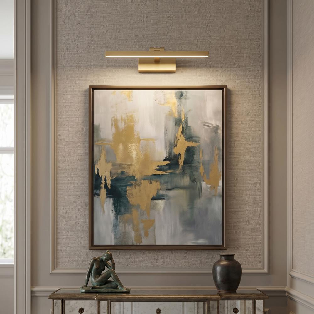 Kúpeľňové nástenné LED svietidlo APP1863-1W 40cm BRUSH GOLD
