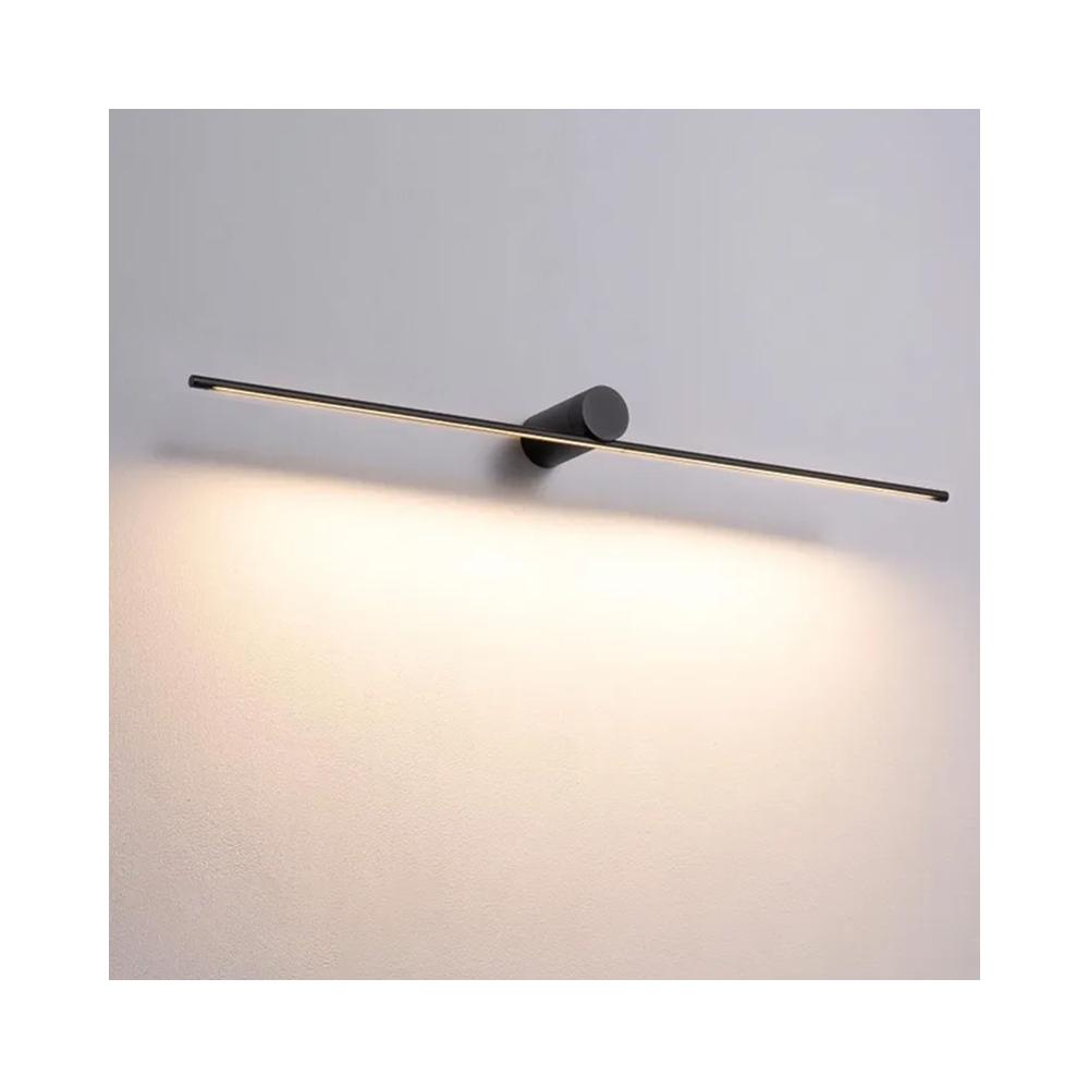 BADRUMSVÄGGLAMPA LED 80CM APP1343-W Svart
