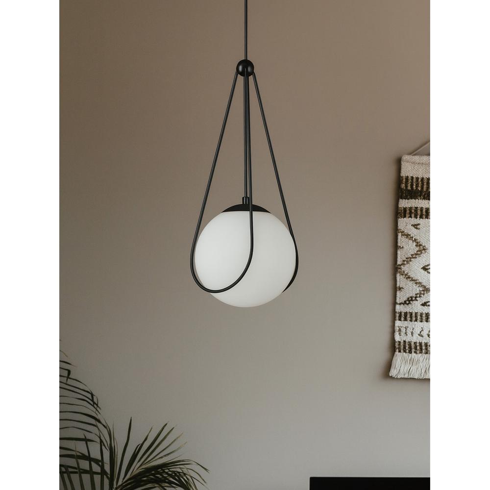 HÄNGENDE TAKLAMPA APP1792-1CP 20 cm Svart