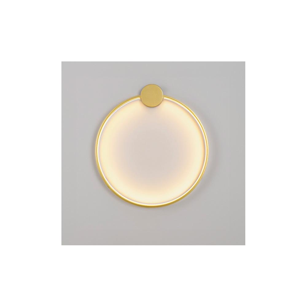 VÄGGLAMPA LED-VÄGGLAMPA APP1384-CW GULD 30 cm