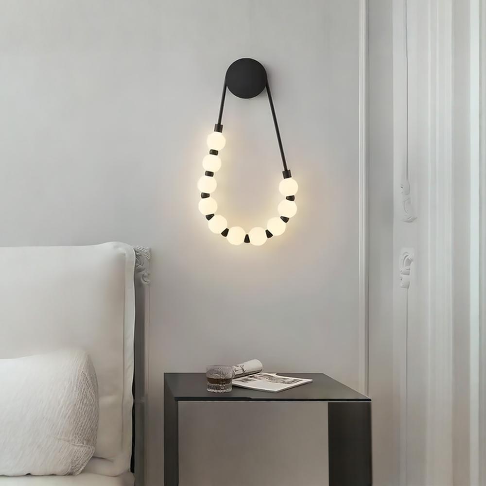 Vägglampa G026-CP BLACK