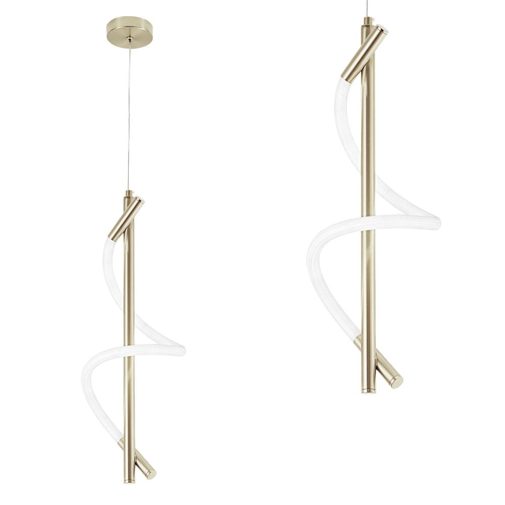 HÄNGLAMPA LED G015-CP Bright Gold