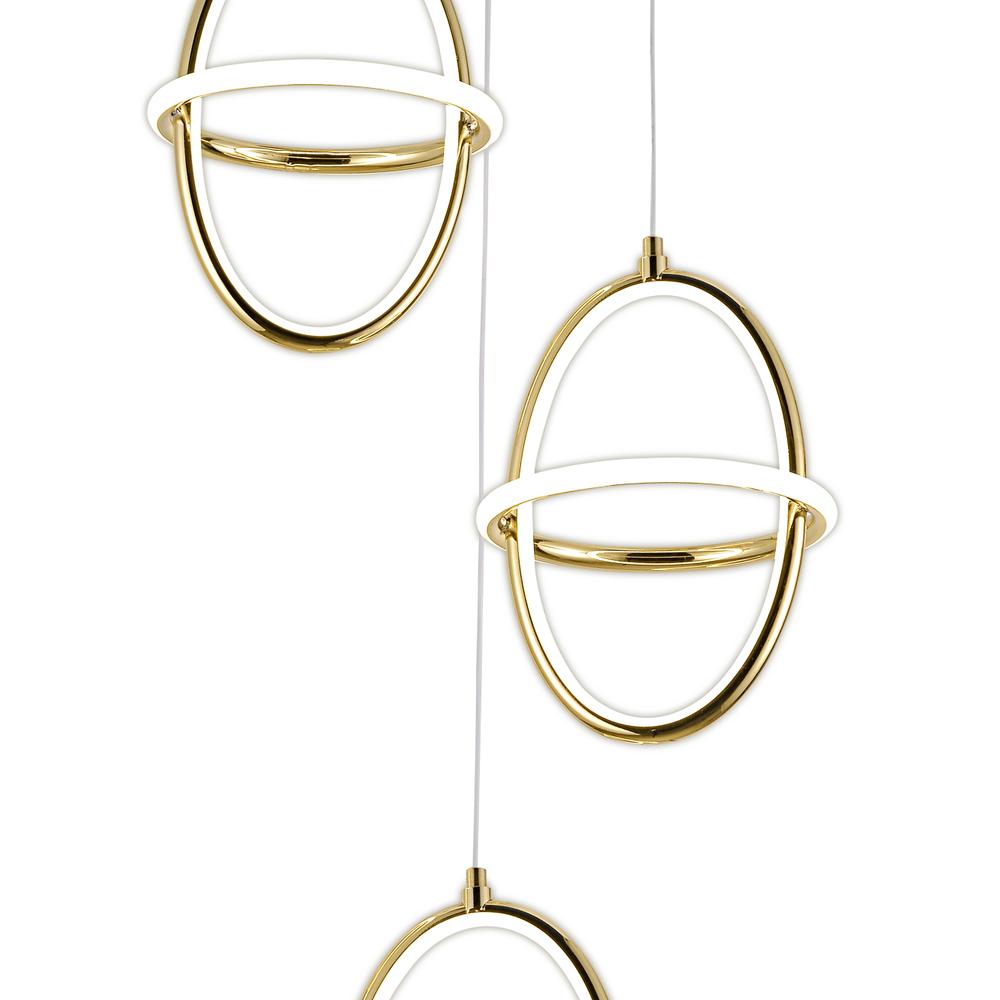 HÄNGLANDE LED-LAMPA G064-3CPR Guld