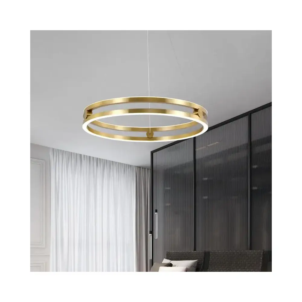 Hänglampa LHJ015-CP 60 CM GULD