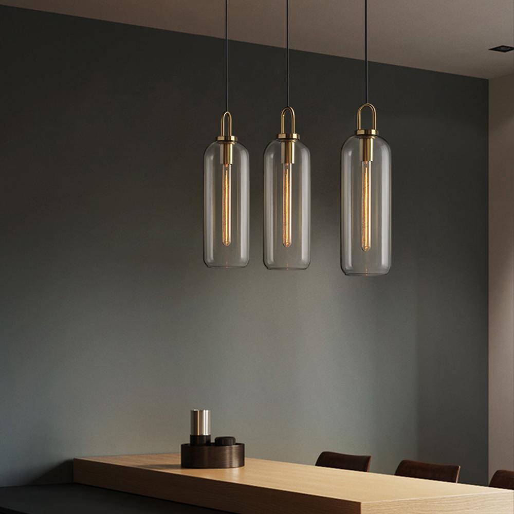 Glaslampa Pendel Taklampa Tuba APP631-1CP