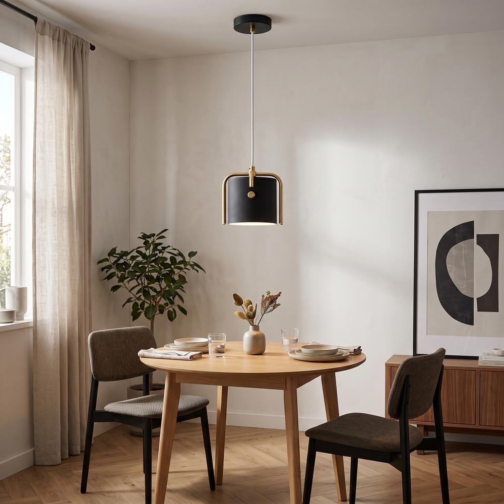Taklampa APP934-1CP Elegent Svart