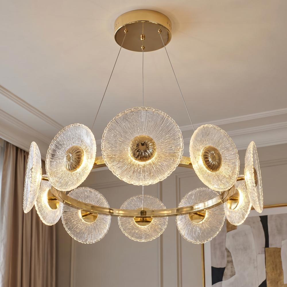 HÄNGANDE TAKLAMPA SWE071-CP 60cm GOLD