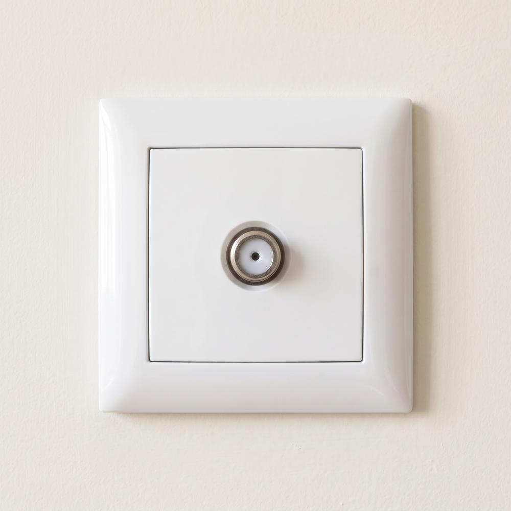 Antenna Socket OSTE JNH012-G WHITE