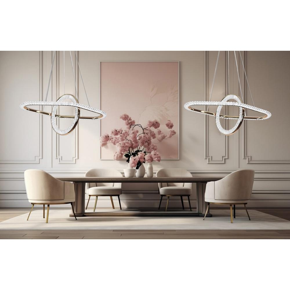 HÄNGLAMPA LED G034-CP GULD
