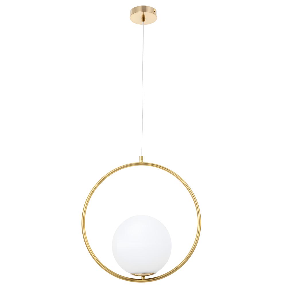 Hängande Taklampa i Glas – Klot G109-1W Guld