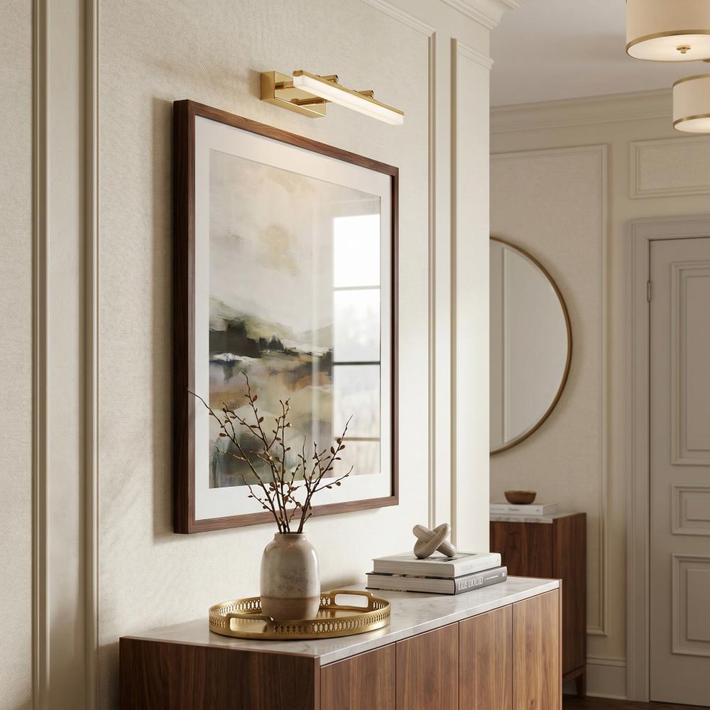 Badrum vägg LED-lampa APP1872 40 CM GOLD