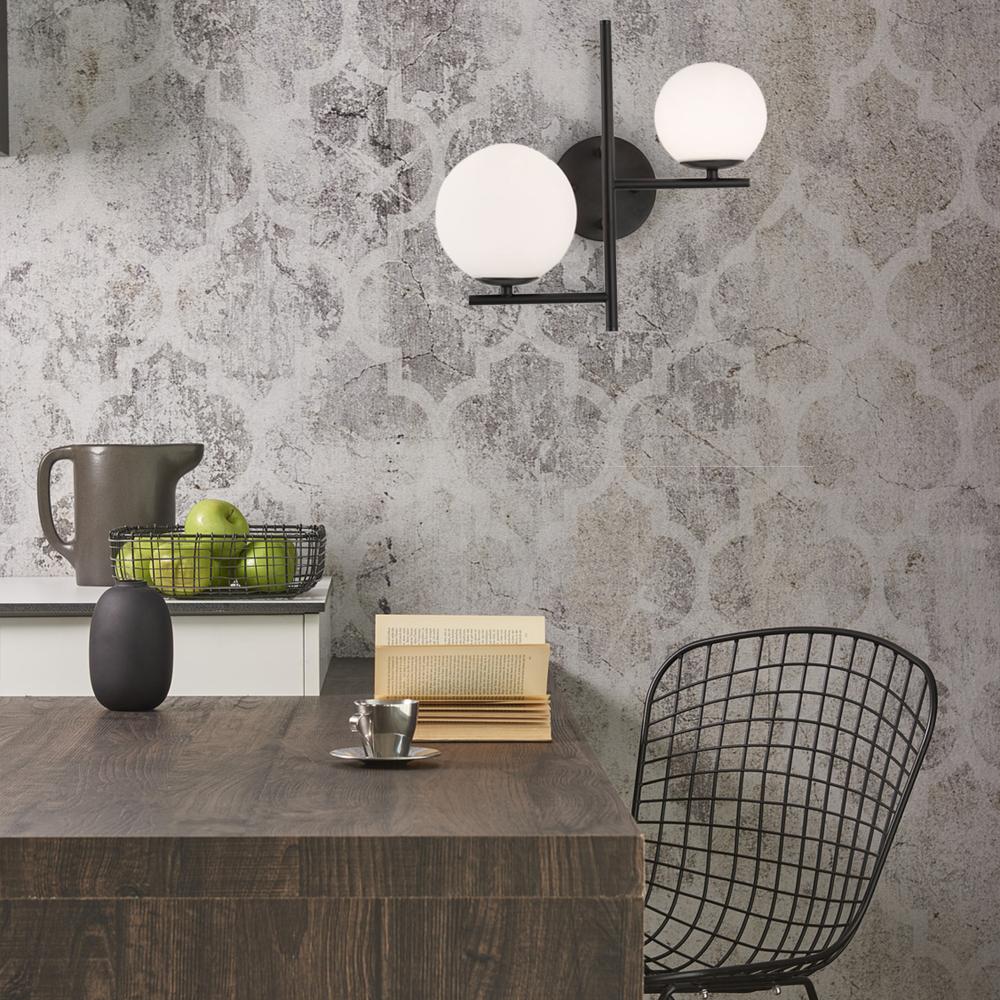 VÄGGLAMPA VÄGGLAMPA APP1170-2W Svart