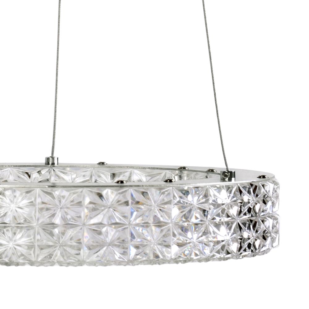 HÄNGLANDE LED-LAMPA MS004-CP 40 cm Krom