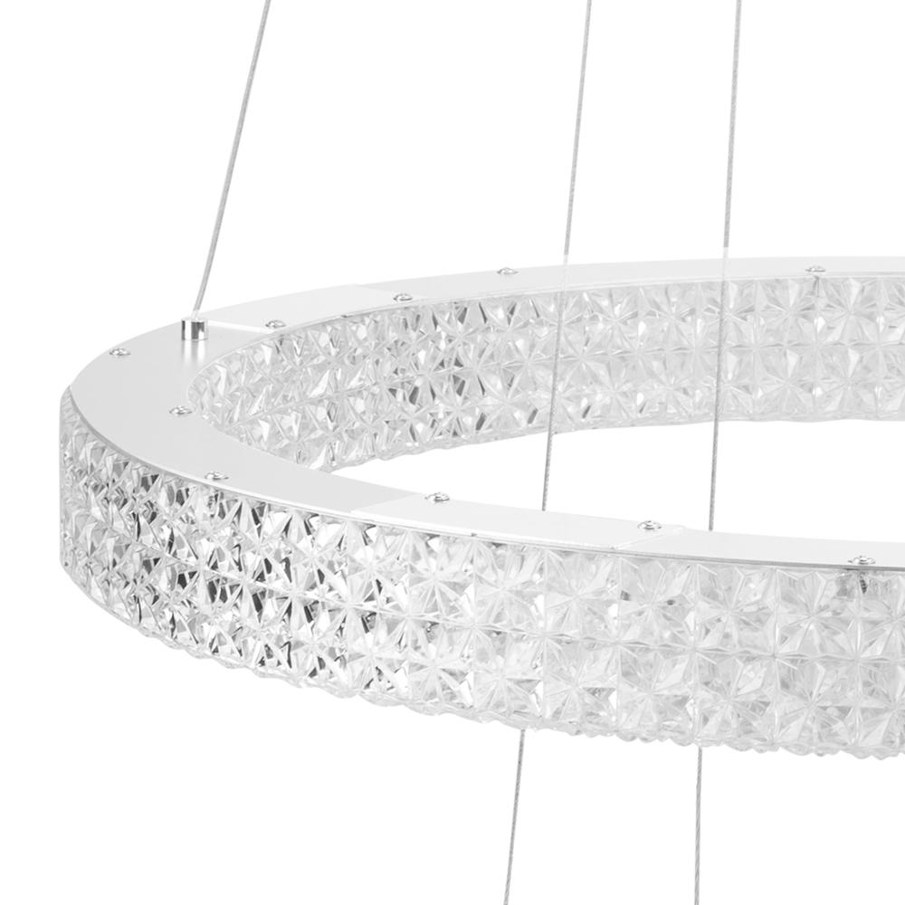 HÄNGLAMPA LED KRISTALL MS008-CP Krom