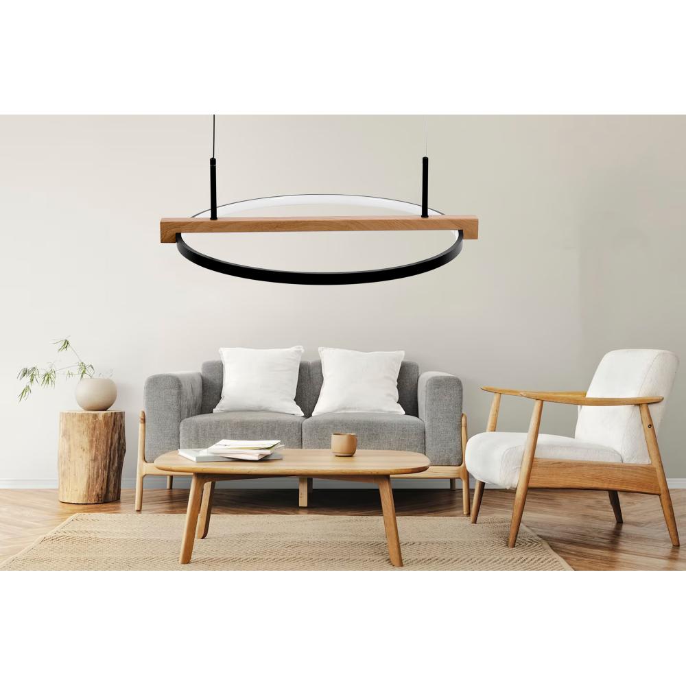 HÄNGANDE LED-LAMPA TRÄ APP1530-CP