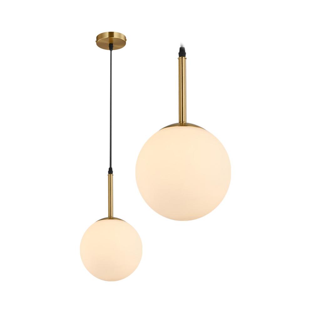 TAKLAMPA I GLAS APP431-1CP VIT