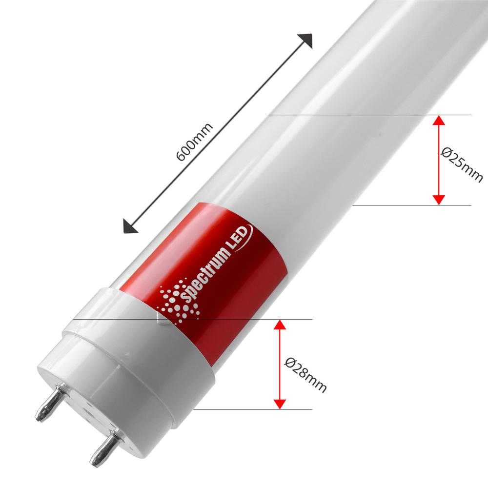 LED-rör Varmvit 60 CM T8 230V 8,5W WOJ+22300