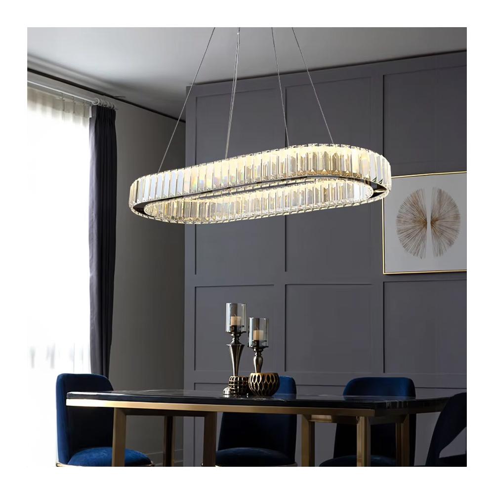 TAKPLAFOND HÄNGANDE LED APP1547-CP KROM