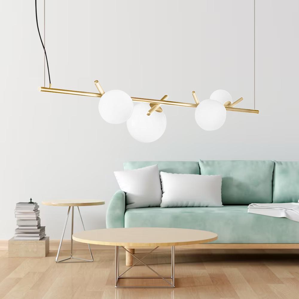 HÄNGANDE TAKLAMPA Gold APP1665-4CP